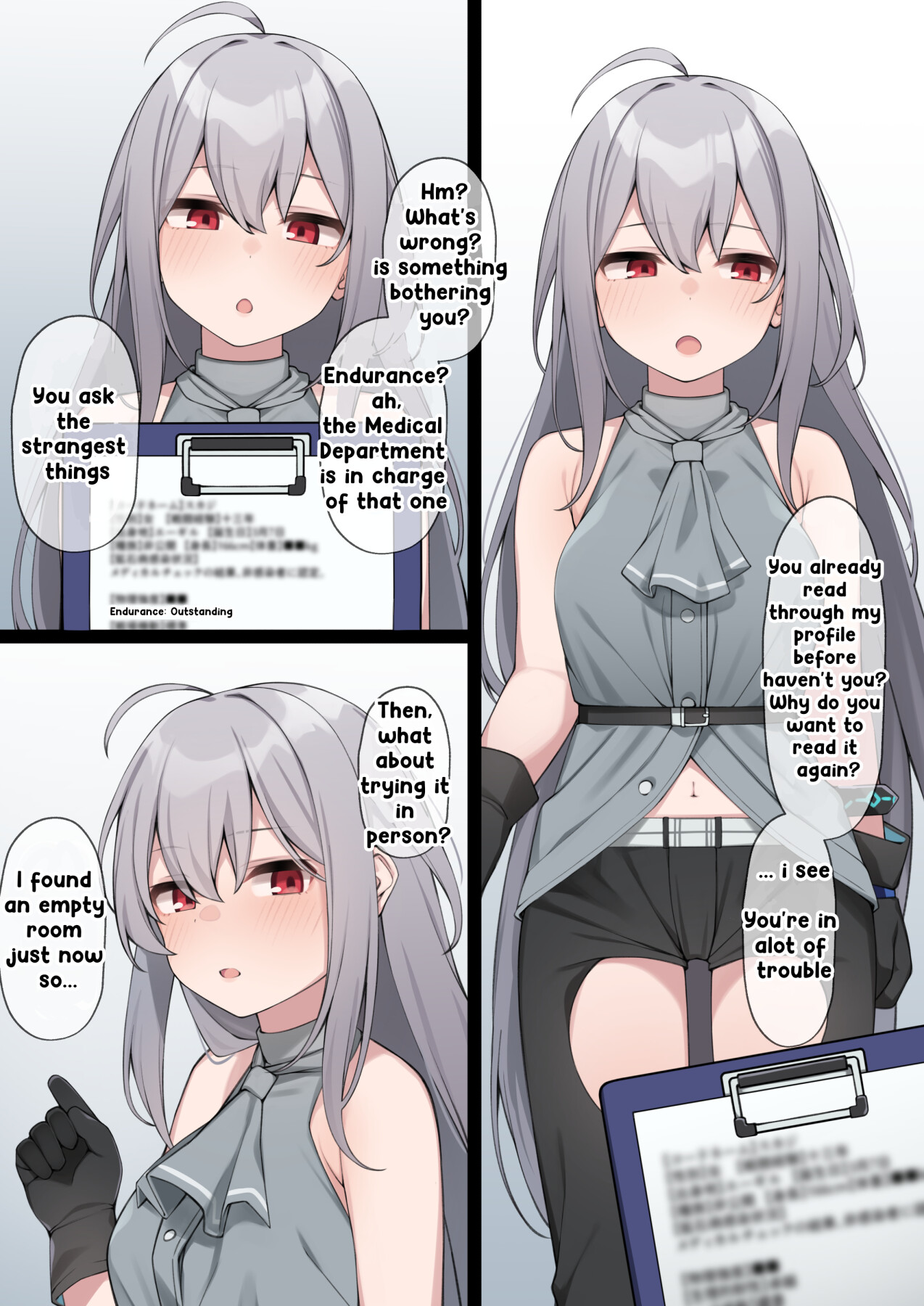 Hentai Manga Comic-Skadi's Fantasy short story-Read-2